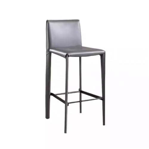 JINBIXIANGDJKS Hoher Barhocker, Leichter Luxus-Café, Schlichter Esszimmerstuhl Im Modedesign von JINBIXIANGDJKS