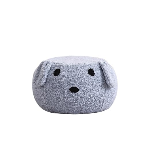 JINBIXIANGDJKS Home Cartoon Schuhwechsel Sofa Stuhl Hocker Wohnzimmer(Bluepuppystool) von JINBIXIANGDJKS