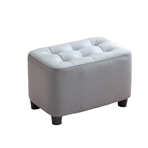 JINBIXIANGDJKS Home Einfache Sofa Stuhl Wohnzimmer Couchtisch Kleiner Schuhwechsel Weichen Stuhl(Gray) von JINBIXIANGDJKS