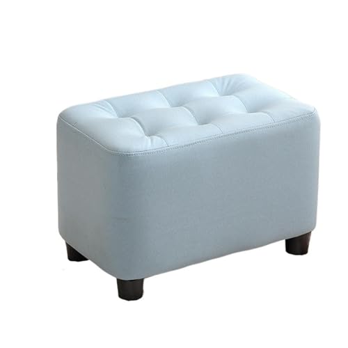 JINBIXIANGDJKS Home Einfache Sofa Stuhl Wohnzimmer Couchtisch Kleiner Schuhwechsel Weichen Stuhl(Lightblue) von JINBIXIANGDJKS