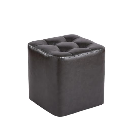 JINBIXIANGDJKS Home Niedriger Hocker Wohnzimmer Couchtisch Massivholz Sofa Stuhl Fußstütze Einfache Moderne Schuhwechsel(Gray,29) von JINBIXIANGDJKS