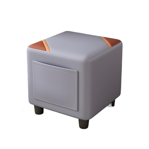 JINBIXIANGDJKS Home Schuhwechselhocker Bequemer Sofastuhl Wohnzimmer Robust Und Langlebig(Gray) von JINBIXIANGDJKS
