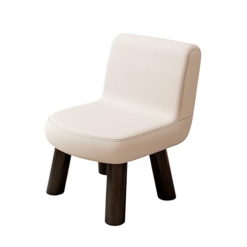 JINBIXIANGDJKS Home Sofa Stuhl Rückenlehne Wohnzimmer Couchtisch Schuhbank(White,40) von JINBIXIANGDJKS