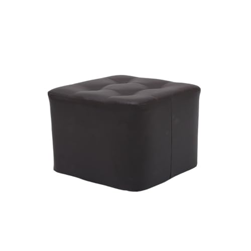 JINBIXIANGDJKS Home Sofa Stuhl Stilvolle Wohnzimmer Einfache Massivholz Hocker(Brown,S) von JINBIXIANGDJKS