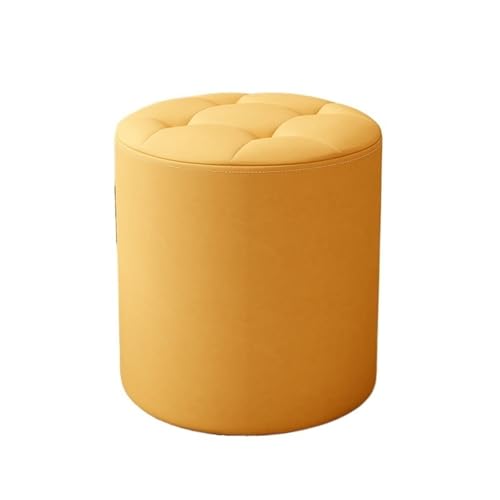 JINBIXIANGDJKS Home Wohnzimmer Couchtisch Sofa Stuhl Kinder Weichen Schuhwechselhocker(Yellow) von JINBIXIANGDJKS