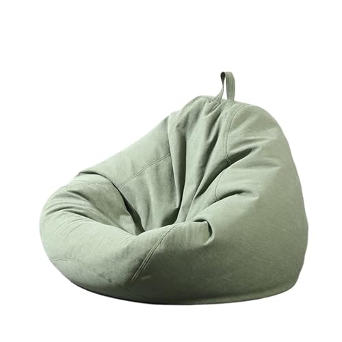 JINBIXIANGDJKS Lazy Bean Bag Sofa Freizeitsessel Abnehmbarer Und Waschbarer Einzelsofastuhl(Green) von JINBIXIANGDJKS