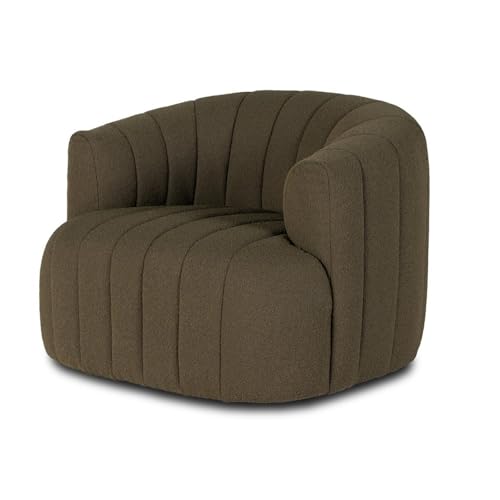 JINBIXIANGDJKS Leichte Luxusmode Einfache Wohnzimmer Stoff Einzelne Moderne Sofa Stuhl(Green,Default) von JINBIXIANGDJKS