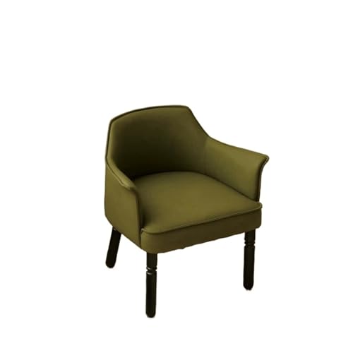 JINBIXIANGDJKS Leichter, Luxuriöser, Moderner, Minimalistischer Balkonstuhl Mit Einfacher Rückenlehne for Zuhause(Green) von JINBIXIANGDJKS