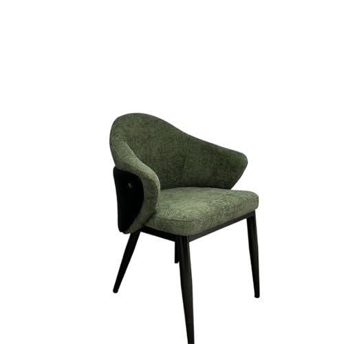 JINBIXIANGDJKS Leichter Luxus-Heimstuhl, Schlichter Modedesign-Restaurant-Sofastuhl(Green) von JINBIXIANGDJKS