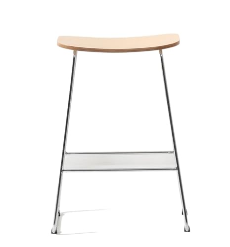 JINBIXIANGDJKS Massivholz Barhocker Home Hochstuhl Casual Simple(LogColor) von JINBIXIANGDJKS