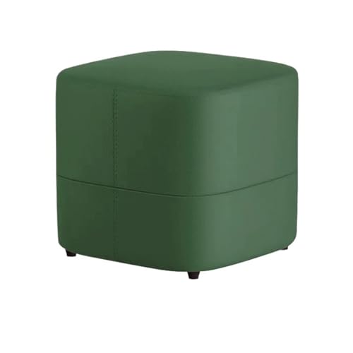 JINBIXIANGDJKS Minimalistischer Schuhwechselsofastuhl Fußhocker Home Dressing Table(Green,30) von JINBIXIANGDJKS