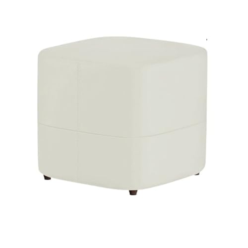 JINBIXIANGDJKS Minimalistischer Schuhwechselsofastuhl Fußhocker Home Dressing Table(White,35) von JINBIXIANGDJKS