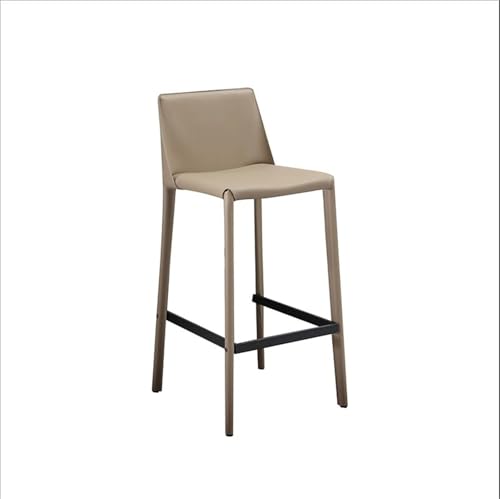 JINBIXIANGDJKS Mode Einfache Design Rückenlehne Barhocker Licht Luxus Cafe Bar Stuhl von JINBIXIANGDJKS
