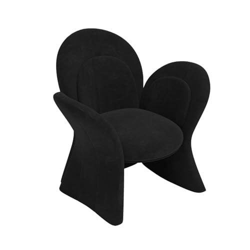 JINBIXIANGDJKS Moderne Einfache Einzel Sofa Stuhl Hause Wohnzimmer Schlafzimmer Freizeit(Black) von JINBIXIANGDJKS