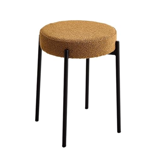 JINBIXIANGDJKS Moderner, Minimalistischer Design-Schlafzimmer-Hocker(Yellow) von JINBIXIANGDJKS