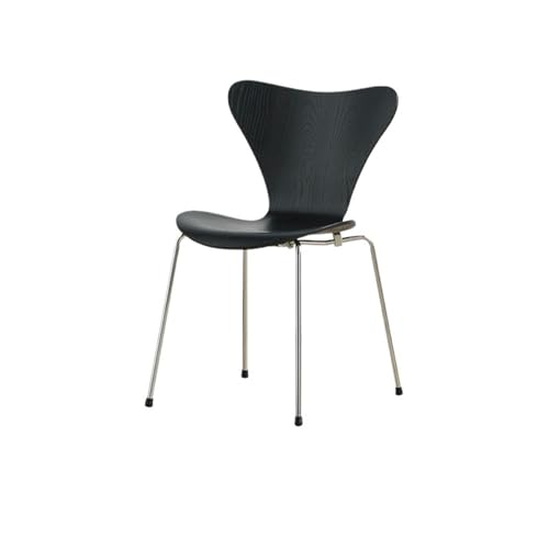 JINBIXIANGDJKS Moderner Stuhl Mit Schlichtem Design for Zuhause, Restaurant Und Café(Black,StyleB) von JINBIXIANGDJKS