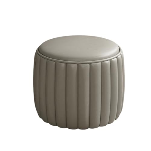 JINBIXIANGDJKS Niedriger Hocker for Das Wohnzimmer, Hochwertiger Couchtisch, Sofastuhl, Robuster Und Langlebiger Schuhwechselstuhl(Gray30) von JINBIXIANGDJKS