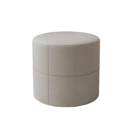 JINBIXIANGDJKS Niedriger Hocker for Zuhause, Leichter Luxus-Sofastuhl, Wohnzimmer-Couchtisch, Robust Und Langlebig, Minimalistische Schuhbank(Gray) von JINBIXIANGDJKS