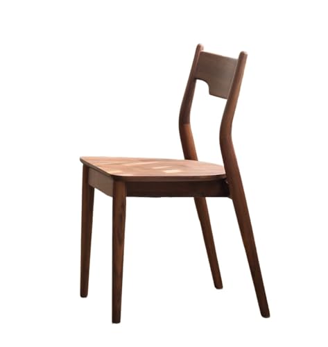 JINBIXIANGDJKS Praktischer Esszimmerstuhl Mit Schlichtem, Stilvollem Design Und Rückenlehne Aus Massivholz von JINBIXIANGDJKS