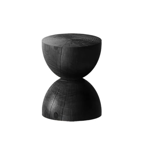JINBIXIANGDJKS Retro Einzelsofa Stuhl Wohnzimmer Baumwolle Leinen Einfache Mode-Design Freizeitstuhl(Blackwoodenpier) von JINBIXIANGDJKS
