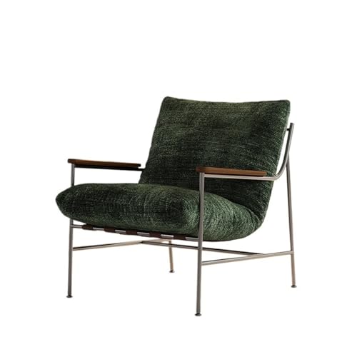JINBIXIANGDJKS Retro Sofa Stuhl Einfache Mode Design Freizeit Liege Wohnzimmer(Green) von JINBIXIANGDJKS