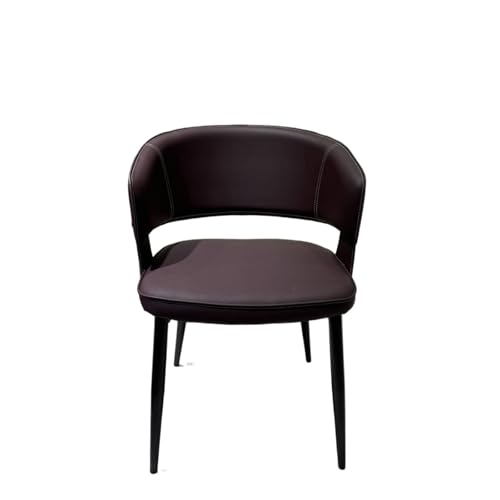 JINBIXIANGDJKS Schlichter, Moderner Esstischstuhl Mit Luxuriöser Rückenlehne Und Softpack-Design for Zuhause(Purple) von JINBIXIANGDJKS