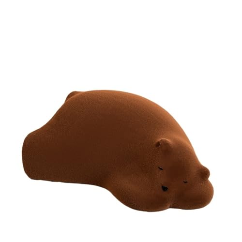 JINBIXIANGDJKS Sofa Sessel Tier Bank Einzelsofa Wohnzimmer Bär(Brown) von JINBIXIANGDJKS