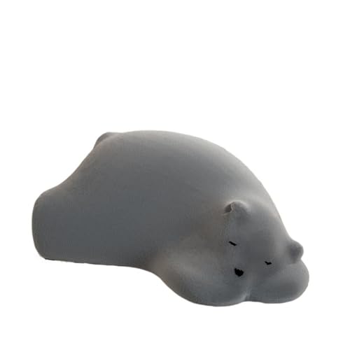 JINBIXIANGDJKS Sofa Sessel Tier Bank Einzelsofa Wohnzimmer Bär(Gray) von JINBIXIANGDJKS