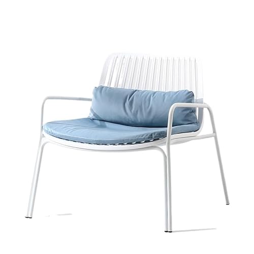 JINBIXIANGDJKS Sofa Stuhl Im Freien wasserdichte Liege Hause Moderne Einfache Freizeit(White,StyleA) von JINBIXIANGDJKS