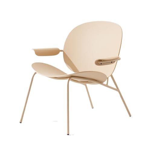 JINBIXIANGDJKS Sofa Stuhl Wohnzimmer Schlafzimmer Balkon Im Freien Freizeit Einzigen Armlehne Rückenlehne Hocker(Yellow) von JINBIXIANGDJKS