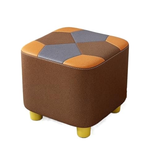 JINBIXIANGDJKS Sofastuhl Aus Massivholz for Zuhause, Schuhbank for Das Wohnzimmer, Robust Und Bequem for Langes Sitzen(Brown) von JINBIXIANGDJKS