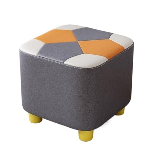 JINBIXIANGDJKS Sofastuhl Aus Massivholz for Zuhause, Schuhbank for Das Wohnzimmer, Robust Und Bequem for Langes Sitzen(Gray) von JINBIXIANGDJKS