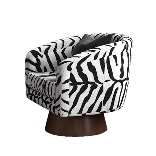 JINBIXIANGDJKS Stoff Freizeit Einzel Sofa Stuhl Einfache Mode-Design Wohnzimmer Balkon Sofa Kann Drehen(Fixedstyle) von JINBIXIANGDJKS
