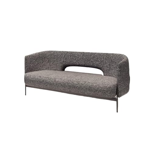 JINBIXIANGDJKS Wohnzimmer Stoff Sofa Stuhl Büro Besprechung Verhandlung Einfache Mode Design Einzel Stuhl(Gray,L) von JINBIXIANGDJKS