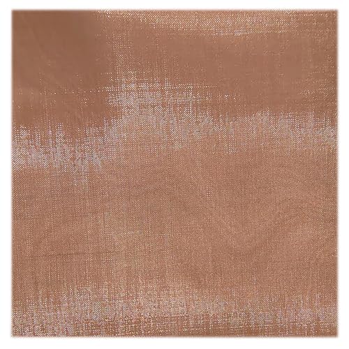 30-300 Maschen Reines Kupfernetz Kupfernetz Blatt 99% Kupfer Maschendraht Schirm Leitfähiges Metallnetz Für RF/EMI/EMF Abschirmung Faradaysche Käfige Dichter Filter(Size:1x1M(3x3FT),Color:80 mesh) von JINDAOSH