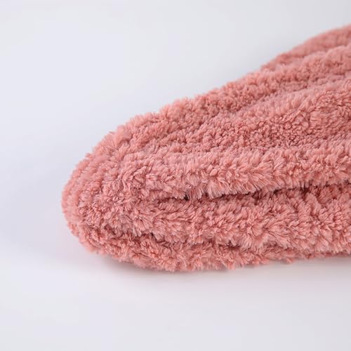 Super weich und flauschig KunstpelzStoff Sherpa Fleece Pelz 50cm*160cm Lammfell Thermal gefüttert Material für Handwerk Kostüme Polsterung DIY Craft Decke(2 Orange red) von JINDAOSH