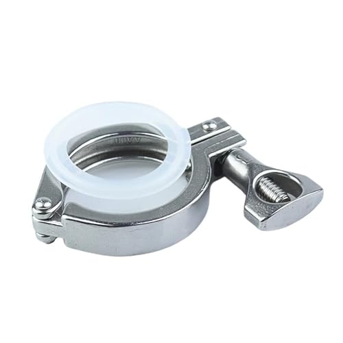 JINFEUGE 0,5" 1,5" 2" 3" 4" 50,5 Mm 25,4 Mm 34 Mm 64 Mm 91 Mm 119 Mm Edelstahl-Tri-Clamp-Kleeblatt/Clamp And Gasket/Ferrule Od 25.4Mm von JINFEUGE