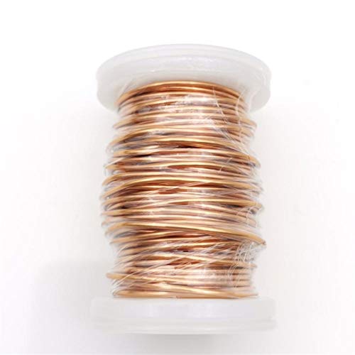 JINFEUGE 0.1Mm-1Mm Copper Cable Enamelled Copper Cable Winding Wire Copper Coil Wire Winding Wire Metallic Wire 100G/1 Mm von JINFEUGE