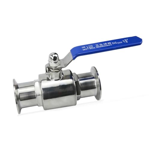 JINFEUGE 1 Stück 19 Mm 3/4" 1" 1-1/2" 2" Edelsta304 Sanitär-Kugelhahn Tri-Clamp 50,5 Mm/64 Mm Klemmfür Heimbrauereiprodukte/38Mm * Ferrule 50.5 JINFEUGE 1 Stück 19 Mm 3/4" 1" 1-1/2" 2" Edelsta304 Sanitär-Kugelhahn Tri-Clamp 50,5 Mm/64 Mm Klemmfür Heimbrauereiprodukte/38Mm * Ferrule 50.5 von JINFEUGE