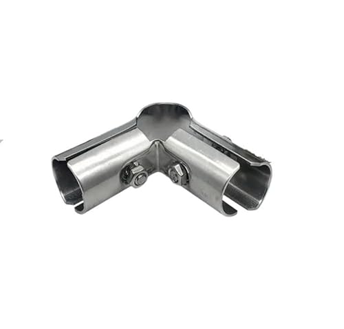 JINFEUGE 1 Stück 25 Mm Rundrohrverbinder, Edelstahl-Rohrverbinder, Kleiderständer, Stangenhalterung, Feste Klemme, Möbelbeschläge/Right Angle T Joint JINFEUGE 1 Stück 25 Mm Rundrohrverbinder, Edelstahl-Rohrverbinder, Kleiderständer, Stangenhalterung, Feste Klemme, Möbelbeschläge/Right Angle T Joint von JINFEUGE