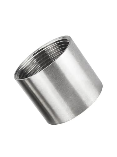 JINFEUGE 1 Stück Edelsta304 1/8" 1/4" 1/2" 3/8" 3/4" 1" 1-1/4" 1-1/2" Bsp Innengewinde-Rohrverschraubungen Wasser-/Gasanschluss-Adapter/201Dn10 von JINFEUGE