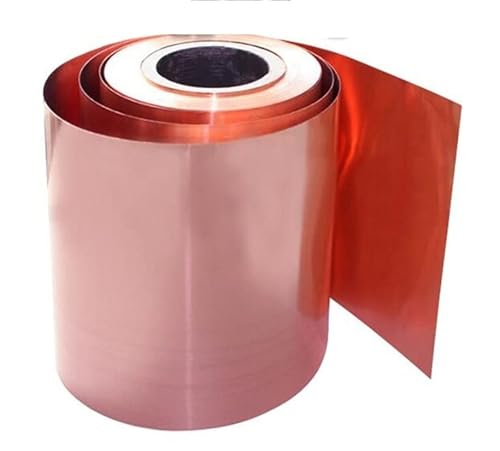 JINFEUGE 1M/Lot 0.1Mm 0.2Mm 0.5Mm 1Mm T2 Copper Foil Plate Strip Copper Sheet Copper Plate Skin Red Copper Purple Copper/Color/0.5Mm*30Mm*1M JINFEUGE 1M/Lot 0.1Mm 0.2Mm 0.5Mm 1Mm T2 Copper Foil Plate Strip Copper Sheet Copper Plate Skin Red Copper Purple Copper/Color/0.5Mm*30Mm*1M von JINFEUGE