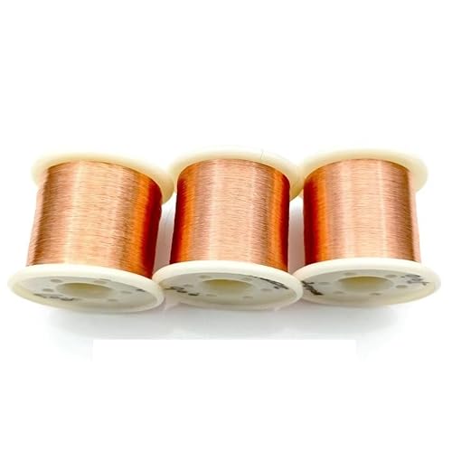 JINFEUGE 1Pc 2000M Solderability Polyurethane Electromagnet Wire 0.05 0.06 0.07Mm,Class 155 Uew Fine Enameled Copper Winding Wire/0.07Mm-2000M JINFEUGE 1Pc 2000M Solderability Polyurethane Electromagnet Wire 0.05 0.06 0.07Mm,Class 155 Uew Fine Enameled Copper Winding Wire/0.07Mm-2000M von JINFEUGE