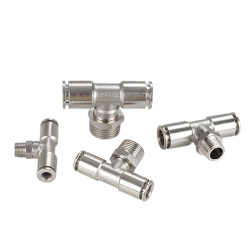 JINFEUGE 5–10 Stück-Kupfer-Schnellverbinder Mit Vernickeltem Außengewinde,Ändig Gegen Hohe Temperaturen Und Hohen Druck./10-03 5Pcs/ Size JINFEUGE 5–10 Stück-Kupfer-Schnellverbinder Mit Vernickeltem Außengewinde,Ändig Gegen Hohe Temperaturen Und Hohen Druck./10-03 5Pcs/ Size von JINFEUGE