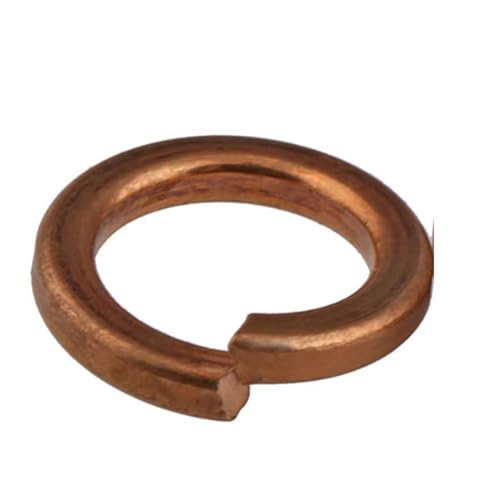 JINFEUGE 5–100 Kupferfederscheiben M3/M4 M5 M6 M8 M10 M12 Bronze-Federdichtungen Gb93 Elastische Federscheiben/Color/80Pcs M4 von JINFEUGE