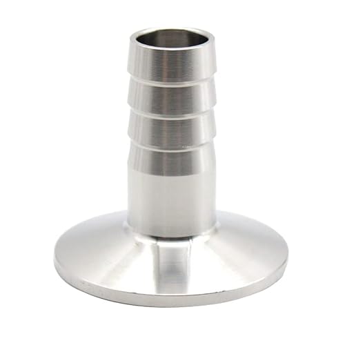 JINFEUGE Außendurchmesser 8-51 Mm Edelsta316L Sanitär-Schlauchverschraubung, Ferrule, Außendurchmesser 50,5-64 Mm, Passend Für 1,5" 2,5" Tri-Clamp/25Mm/Tc 50.5 von JINFEUGE