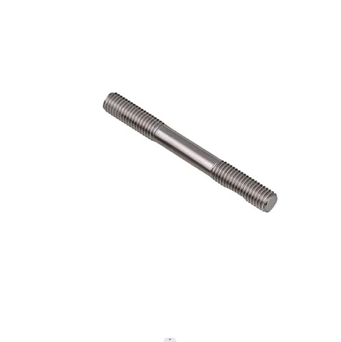 JINFEUGE Doppelendgewindestange, M3, M10, Metrisch, Edelsta304, Kopflose Stehbolzen, Zahnstange, Doppelkopf-Gewindestange/M10(1Pcs)/55Mm von JINFEUGE
