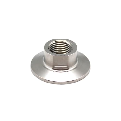 JINFEUGE Edelstatri-Clamp 25,4 Mm 34 Mm 50,5 Mm 64 Mm X Npt Innengewindeadapter Tc Tri-Clamp Innengewindeteile Edelsta304 Rohrverschraubungen/Tc50.5 * 1.25Inch/1 Pack von JINFEUGE