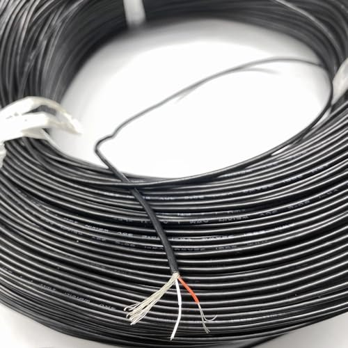JINFEUGE Extra Fein Verdrillter, Abgeschirmter Draht (Ul2851-32Awg), 2-Adrig/3-Adrig, Verzinnter Kupferdraht, Usb-Datenkabel, Länge 10 M/Grey/10 Meter_32Awg 3Core von JINFEUGE