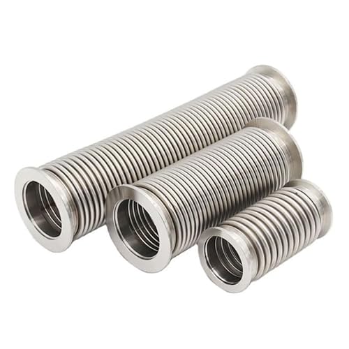 JINFEUGE Kf16 Kf25 Kf40 Kf50 Edelsta304 Vakuum-Flexschlauchbalg 1 Stück Länge 100–3000 Mm/Length 100Mm/Kf50 von JINFEUGE